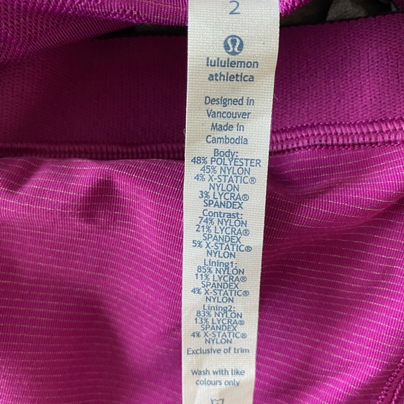 Lululemon Athletica running tank size 2 - Picture 4 of 4